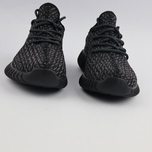 Adidas x Yeezy Boost 350 Pirate Size 8 Black Knit Fabric Low Top Sneakers main image 5